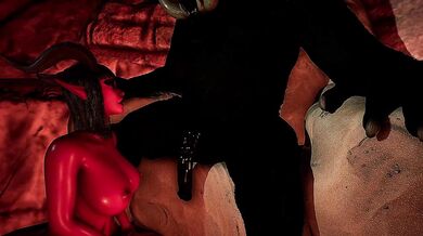Succubus Sucks Orc Monsters Huge Monster Cock In Cave | Oral Creampie | 3D Animated