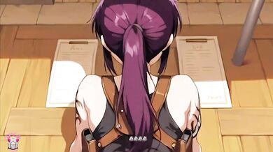 ヴィ×ロック 夕陽のビーチバーで激セックス – Black Lagoon Hentai 日本語字幕