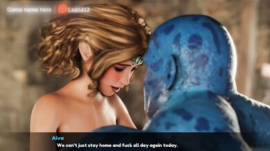 An elf girl performed a secret ritual using an orc's huge dick. 3D 2K Hentai Anime