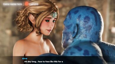 An elf girl performed a secret ritual using an orc's huge dick. 3D 2K Hentai Anime