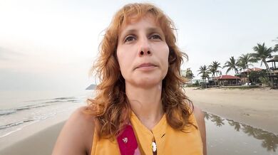 Final walk on the beach