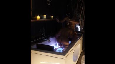 Girlfriend with big Ass sucks big Dick from Masked Boyfriend in Whirpool - sexy - romantic - Blowjob - Handjob - cheating - apartment - couple - deep