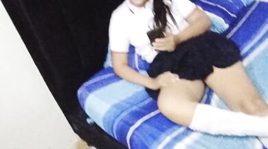 sexo amateur con padrastro cachondo después de clases