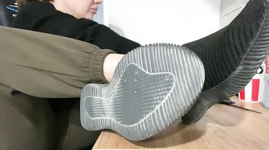 Dirty Shoes and dirty Sock OMG FEET