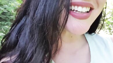 I forgot my panties on the way home so i started masturbating in public