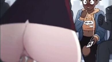 CREW FIGHTS OVER COCK IN FIERY ANIME SCENE