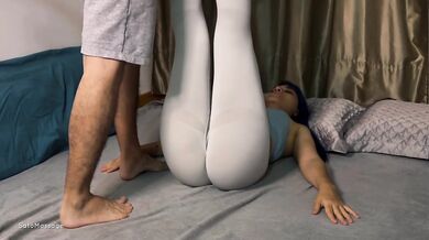 Clothed Assisted Stretching [Mostly SFW]