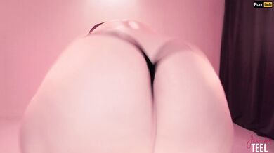PANTYHOSE STRAINING UNDER SAVAGE ASS