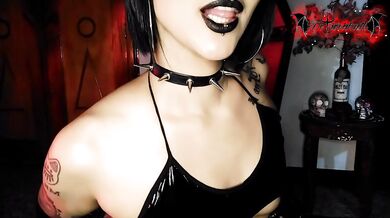 Goth Girl Slut Fuck A Black Toy