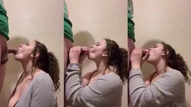 I asked him to use my throat!!