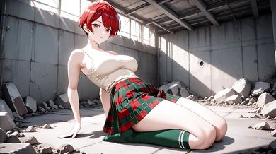 Redhead Anime Waifu Completely Breaks in Abandoned Factory – Begs for Mouth-Full Creampie Explosion