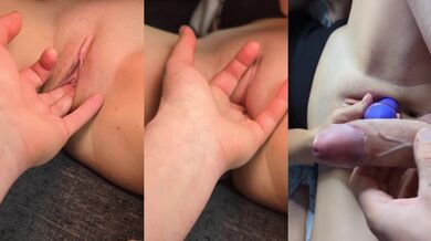 Juicy lousie teases step-sis with tight pussy