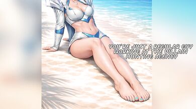 Emma Frost asked the Invisible Woman to keep an eye on you, and the situation took an interesting turn (feet fetish))