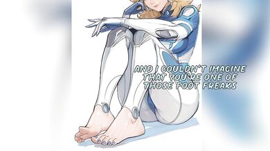 Emma Frost asked the Invisible Woman to keep an eye on you, and the situation took an interesting turn (feet fetish))