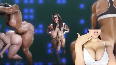 Freaky Futa Fall Compilation Creampie - 3D Futanari React