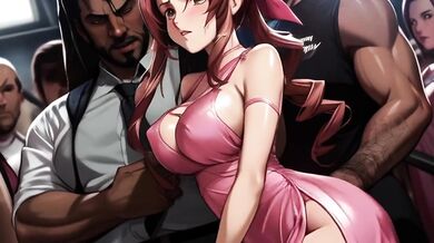 Watch Spicy Toons: Aerith In A Mosh Pit