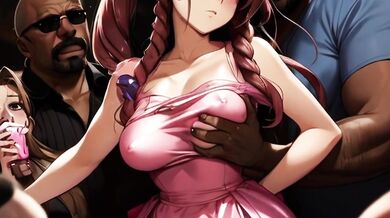 Watch Spicy Toons: Aerith In A Mosh Pit