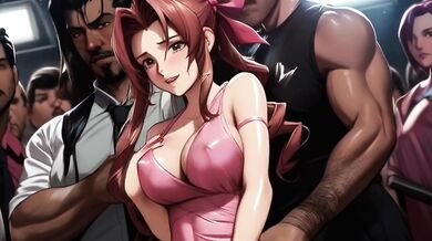 Watch Spicy Toons: Aerith In A Mosh Pit