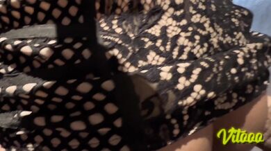 Latina is working and ends up masturbating under her skirt