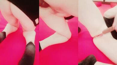 Russian Alizee masturbates on camera