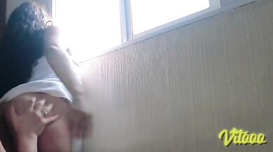 I record myself fucking my friend who has a big ass - cumshot at the end