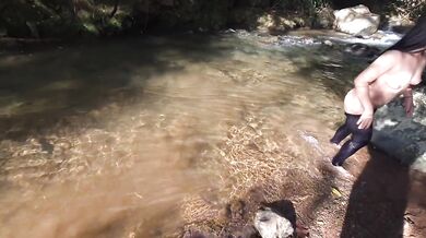 PART ONE I go out to explore nature I find a boy and ask him to fuck my ass and he gives me a great fuck and his cum tastes delicious