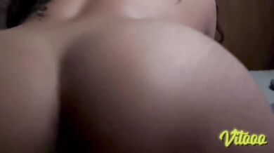 Her round ass makes me cum twice and drains all my semen