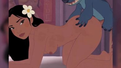Nani Lilo and Stitch Hentai Nani De Quatro Looking Back Ass Up Anal Sex Lilo and Stitch Nani Adult Tanned Beauty Ass Up Looking Back Anal by Blue anal