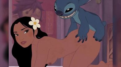 Nani Lilo and Stitch Hentai Nani De Quatro Looking Back Ass Up Anal Sex Lilo and Stitch Nani Adult Tanned Beauty Ass Up Looking Back Anal by Blue anal