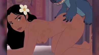 Nani Lilo and Stitch Hentai Nani De Quatro Looking Back Ass Up Anal Sex Lilo and Stitch Nani Adult Tanned Beauty Ass Up Looking Back Anal by Blue anal