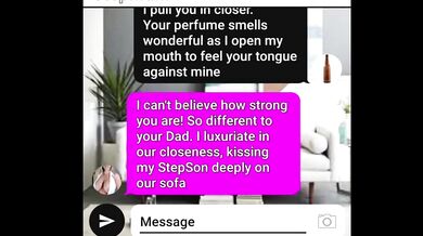 I chat with my stepmom to fuck in my parents' room