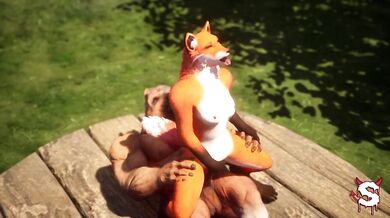 A sexy vixen fucks with a huge cock until he squirts.