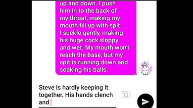 I chat to my best girlfriend to fuck my ass - sexting
