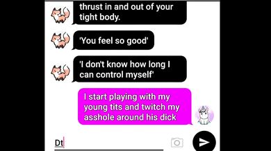 I chat to my best girlfriend to fuck my ass - sexting