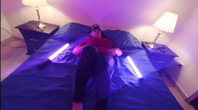 A slutty wife has sex with her boss in their marital bed while her cuckold husband works; she is addicted to partner swapping