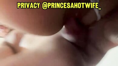 THE BIG AND THICK COCK OPENING MY TIGHT PUSSY