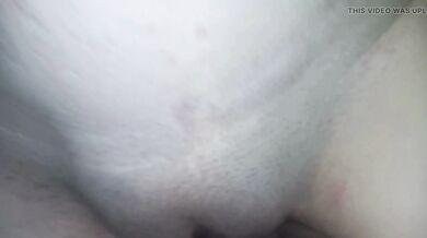 Squirting all over my redhead's beautiful pussy.