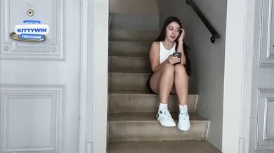 My New Neighbor Lost Her Keys But I Invited Her Over And Fucked Her Tight Pussy And Creampie