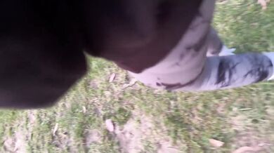 We go to the forest and I managed to convince my best friend to make a porn video (WE CATCHED)