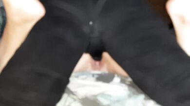 I fucked her tight wet pussy hard with a big black strapon - Lesbian_illusion