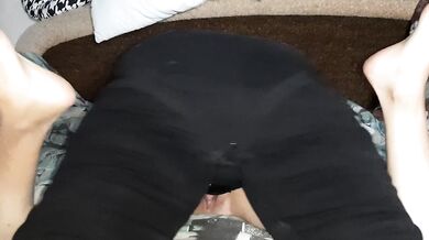 I fucked her tight wet pussy hard with a big black strapon - Lesbian_illusion