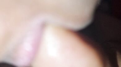 Sniffing and Licking My Girlfriend's Irresistible Pussy and Ass in the Morning