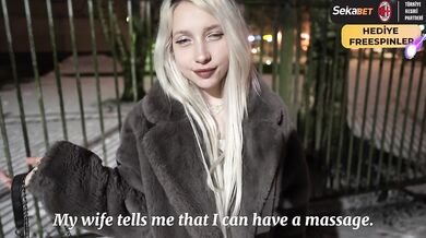 I Met a Real Street Prostitute, fucked her in a fur coat and finished on a pretty face