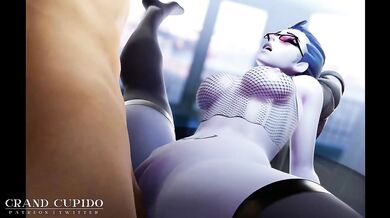 [Compilation] Ashe and Widowmaker Taking GIant Dick Balls Deep [Grand Cupido]( Overwatch )
