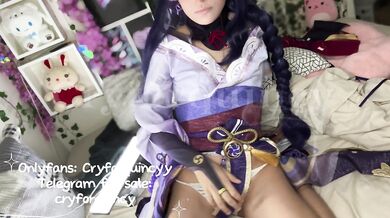 Shogun Raiden's girlfriend is seducing you like crazy