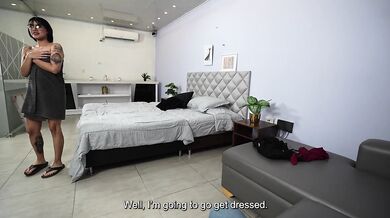 I visit my friend and have sex with his girlfriend in private.