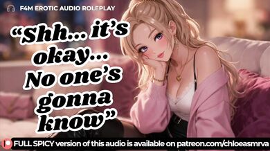 Your Girlfriend Can’t Keep Her Hands Off You During Movie Night With Your Friends [Erotic Audio]