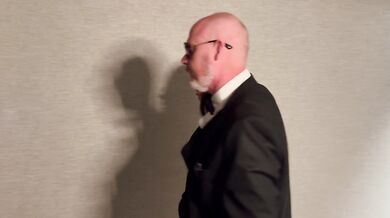 Old man makes young Latina cry in hotel room