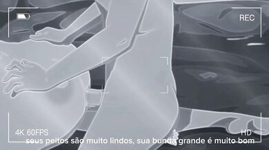 Hentai gif preto é branco