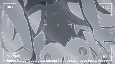 Hentai gif preto é branco